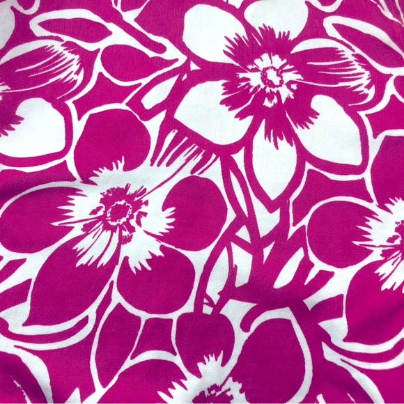 St. John's Bay 🅝🅦🅞🅣 Floral Pink Sweater Petite S - Picture 3 of 6